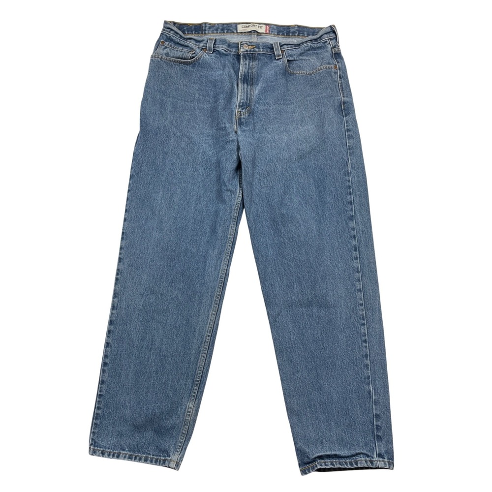 Levis 560 Jeans Mens 38x32 Blue Comfort Fit Relaxed Tapered Baggy Y2K Skater